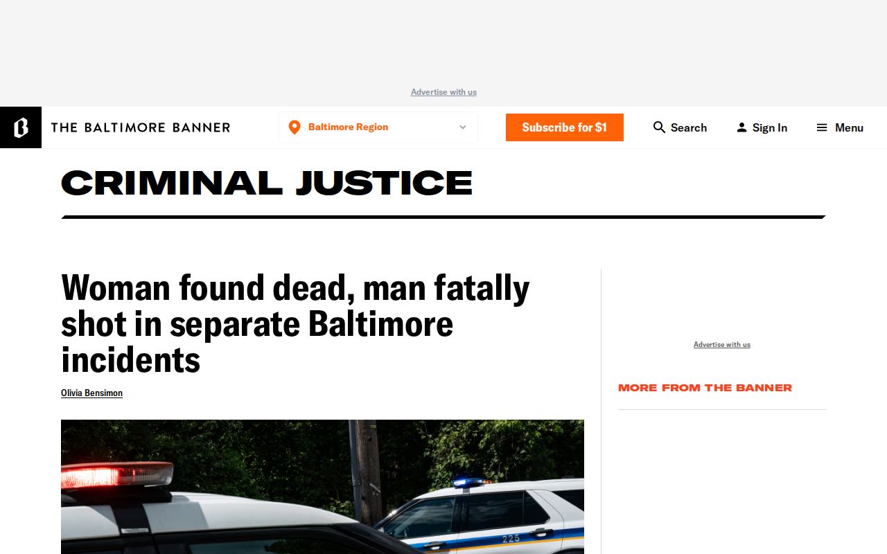 Baltimore City criminal justice news and arrest record coverage in The Baltimore Banner